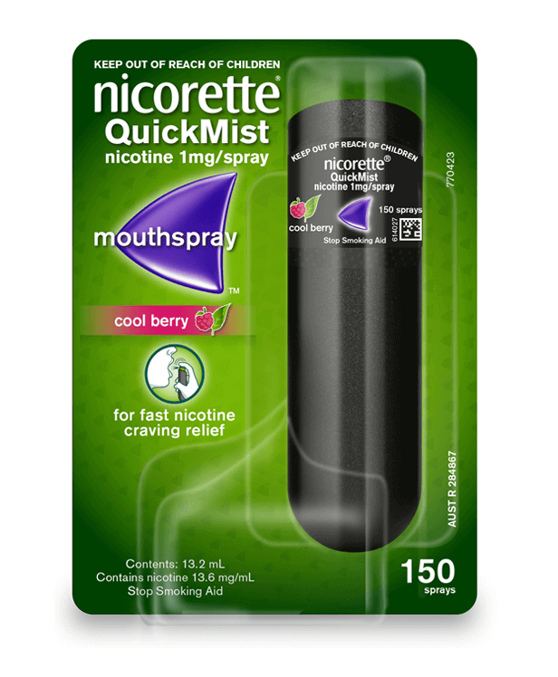 Nicotine Spray, QuickMist Spray